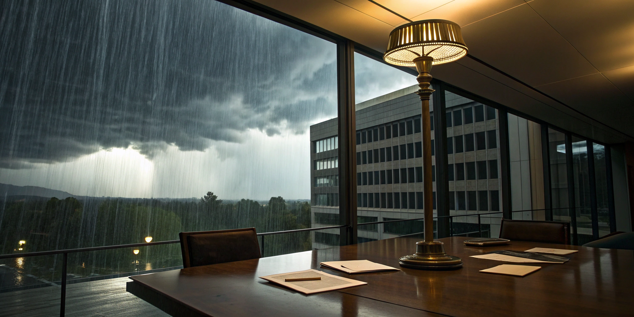 A bad faith business interruption lawyer reviews documents for a denied insurance claim.