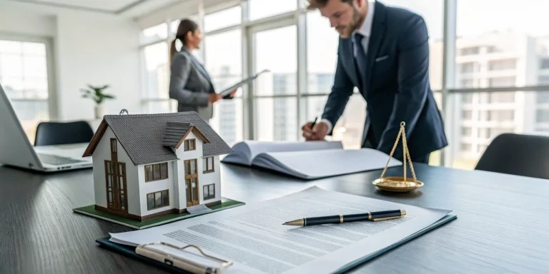 Condo association lawyer reviewing a complex insurance policy dispute.