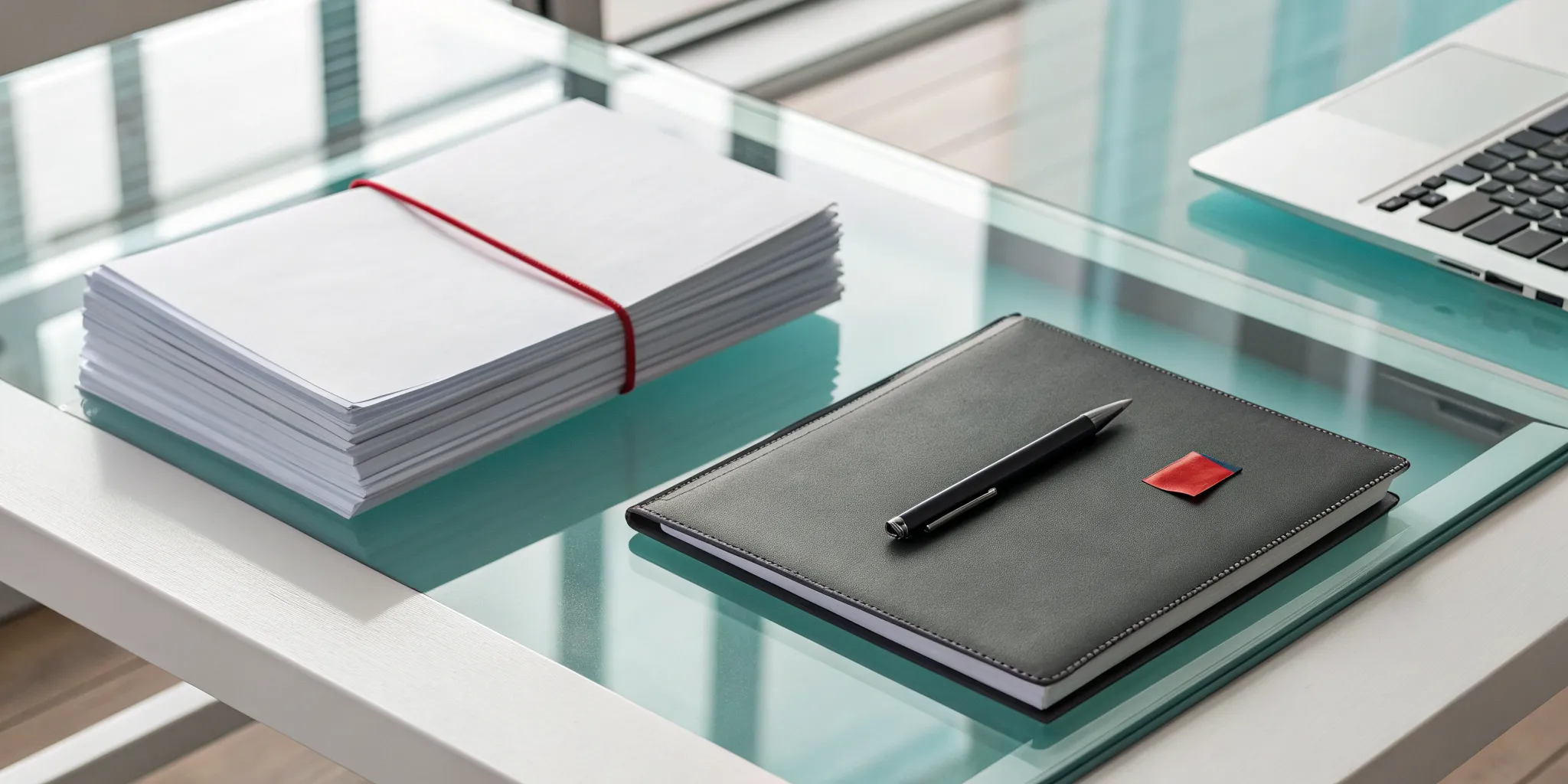 A denied business interruption claim letter and paperwork for an appeal.