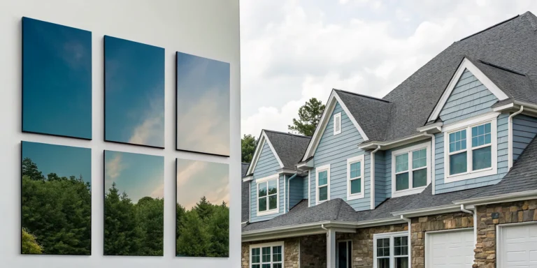 Arlington home with roof wind damage, a sign you need an insurance lawyer.