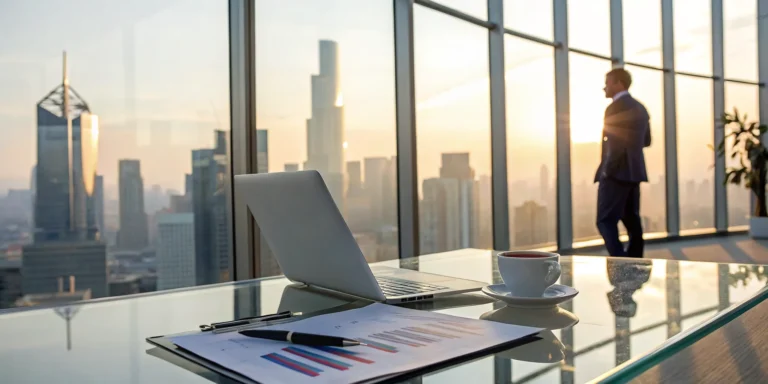 A person reviews documents on a laptop, preparing a response to a low insurance settlement offer.