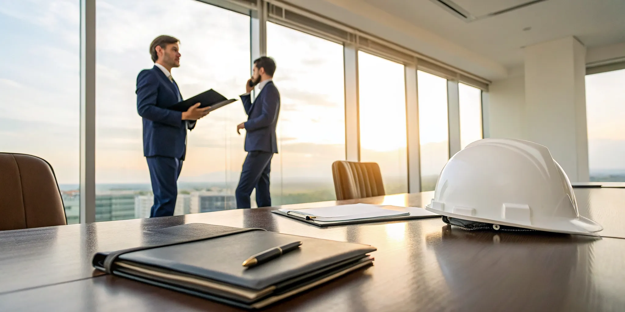 Commercial fire damage attorney reviewing a business insurance claim.