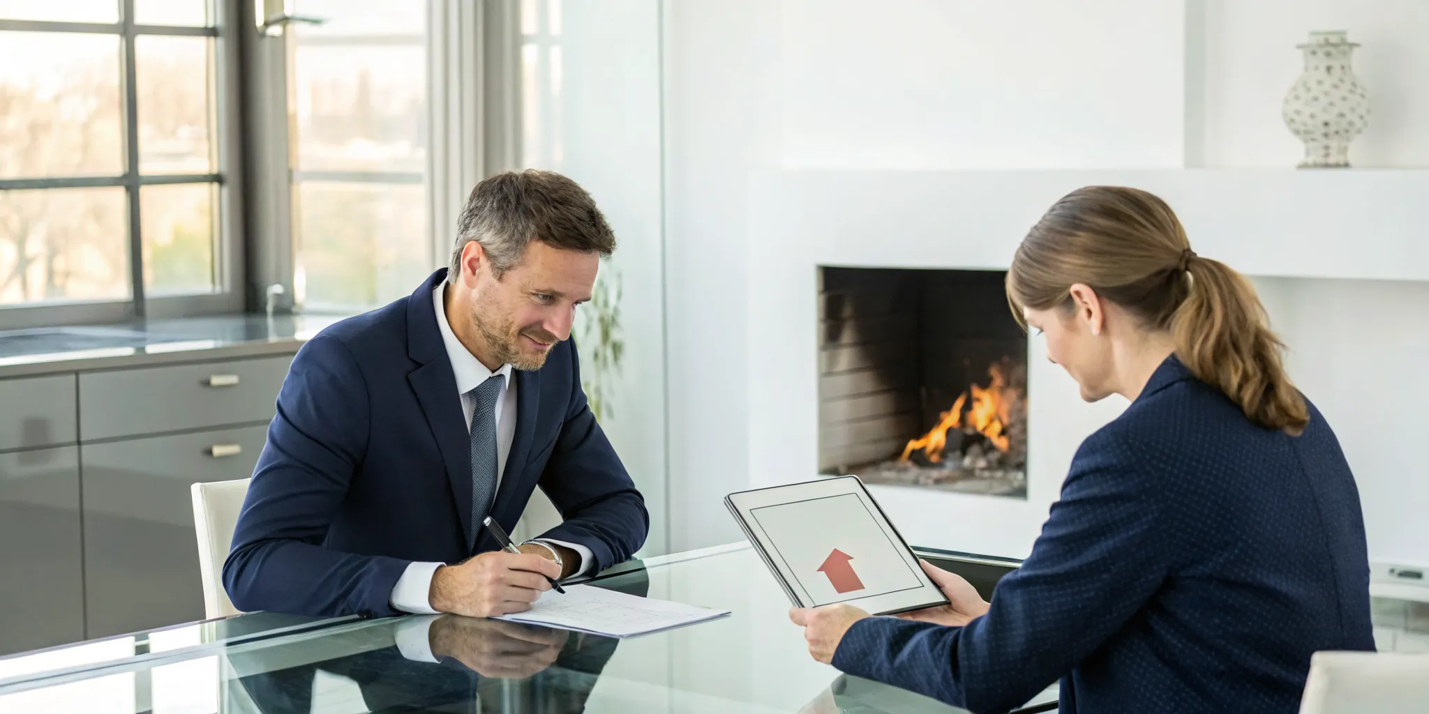 A lawyer helps a client appeal a denied apartment fire insurance claim.