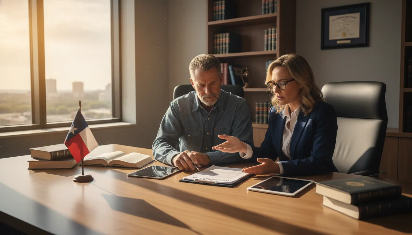 Contingency fee insurance lawyer Texas claim review