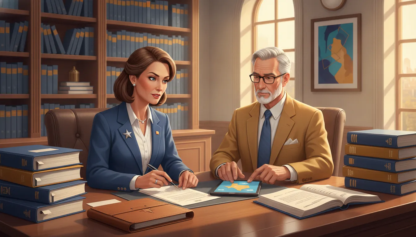 Property owner preparing with an attorney for an examination under oath