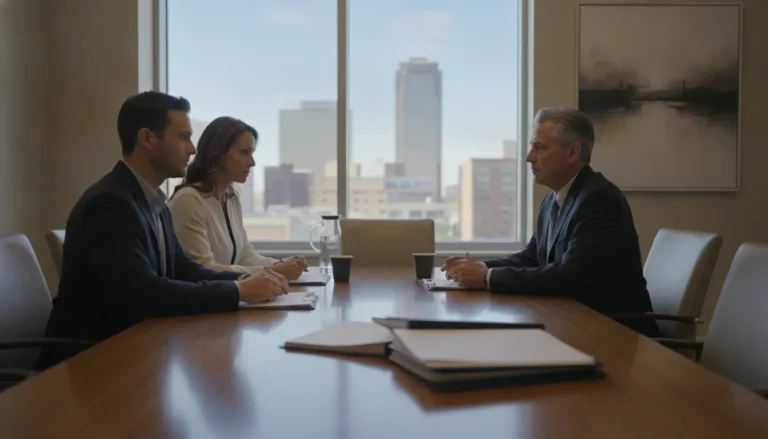 LLC member dispute attorney Fort Worth meeting with business owners